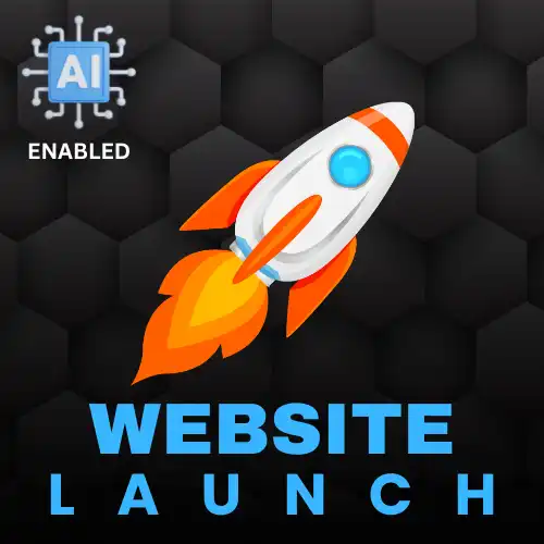 Image icon for the website launch package designed for startups and new businesses