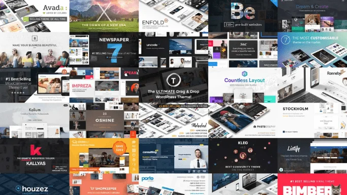 List Of Premium WordPress Templates Used, Deployed And Tested By Strontium